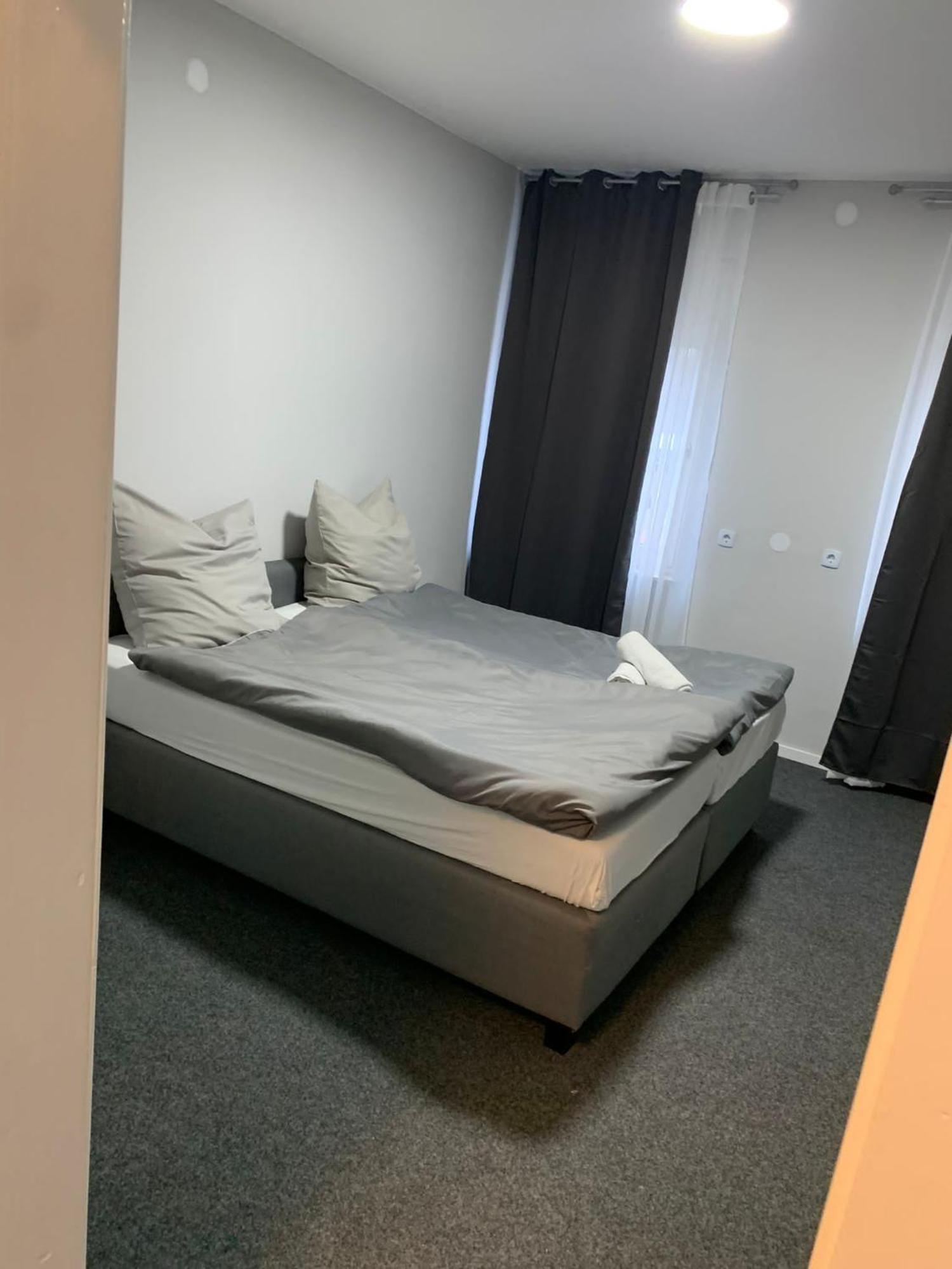 Pension Kluse I Alle Doppel Boxspringbetten Koennen Getrennt Und Als Einzelbett Aufgestellt Werden Iserlohn Esterno foto